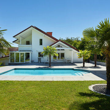 Aussenanlage mit Pool Landkreis Lörrach