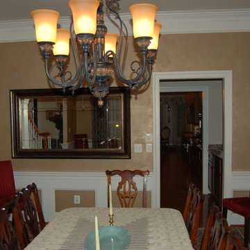 Lusterstone Plaster Finish in a Dining Room by Tom Taylor