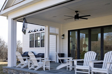 Inspiration for a country porch remodel in DC Metro