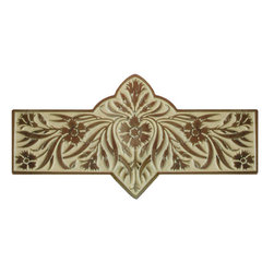 Inviting Home Inc. - Dianthus Pull, Antique-Style Brass-Saffron - Cabinet And Drawer Handle Pulls