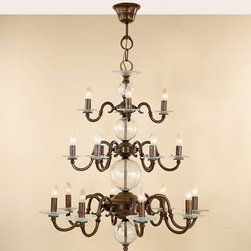 Lustrarte Lighting 362 Etrusca Eighteen Arm Chandelier - Chandeliers