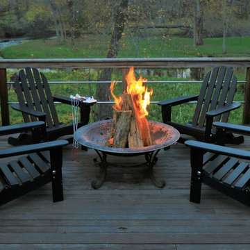 The Classic Adirondack Chair- Black