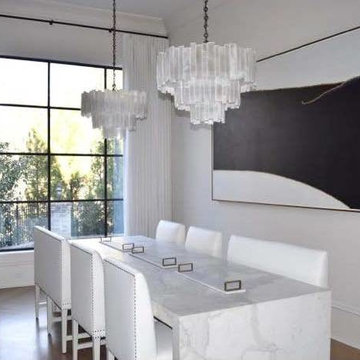 Calacatta Gold Marble Kitchen