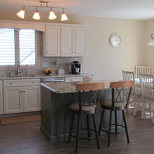 raised ranch kitchen