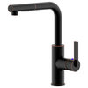 Ultra Faucets UF13705 Oil Rubbed Bronze Hena Kitchen Faucet With Pull-Out Spray