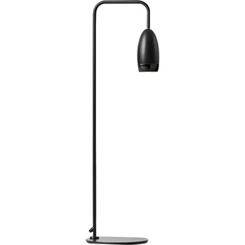 Seed Design Dawn Table Lamp, Black/Shiny Black