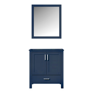 Afina Wilshire I Small White Surface Mount Right Hinged Single Door  Medicine Cabinet With Beveled Edge Mirror