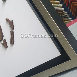 Map Framing &ndash; 3D view &ndash; with Gap &ndash; SGFrames - Products