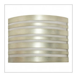 World Away Troy Striped Wall Sconce - Wall Lighting