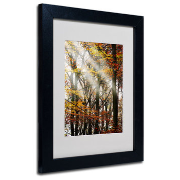 'Just the Light' Matted Framed Canvas Art by Philippe Sainte-Laudy