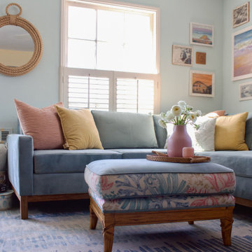 Beach Bungalow Living Room