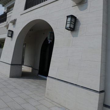 PORTUGUESE LIMESTONE FACADE IN NEW JERSEY