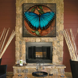 Sky: Blue Morpho Butterfly - Fine Art Prints