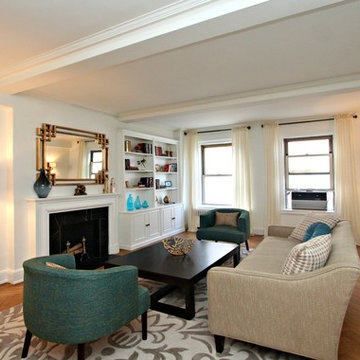 NYC Living/Family/Den Rooms by Designed to Appeal