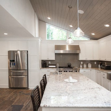 HADDONFIELD NJ HAND MADE MIXED CONTEMPORAY/CLASSIC KITCHEN