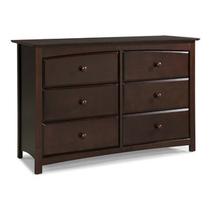 Mdb Classic Foothill Louis 6 Drawer Changer Dresser With Tray