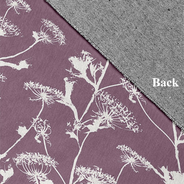 Windy Blossom Rug, Purple, 2'x3'