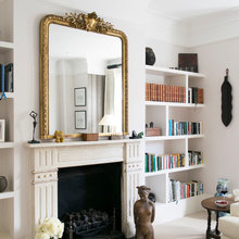 fireplace alcove