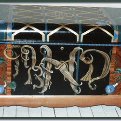hand painted furniture - Decorative Trunks