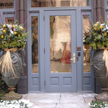 Winter Interest Container & Annual Display