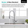 Kraus KPF-1610 Bolden 1.8 GPM 1 Hole Pre-Rinse Pull Down Kitchen - Chrome