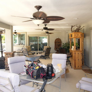 Inspiration for a southwestern home design remodel in Phoenix