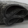 Allstar Rugs Persian Rectangular Accent Rug, Charcoal Gray, 8'x10'