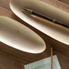 Hand-carved Oval Boards Set (2) | OROA Thin, Varnished Sycamore