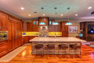 Inspiration for a contemporary kitchen remodel in Orlando