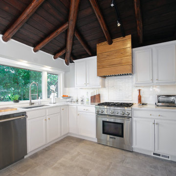 Rustic Traditional White Kitchen