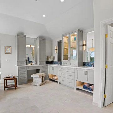 Transitional Primary Bathroom Remodel in Diablo, CA
