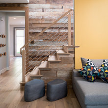 living room/stairs