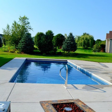 Zenith Fiberglass Pool - Sun Prairie WI