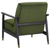 Sunpan Kellam Chair, Moss Green Fabric