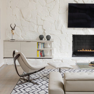 Contemporary with a Neutral Colorway in Potomac, MD