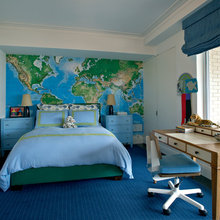 map on the wall!