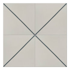 Pinstripe Pattern Tiles, Set of 12