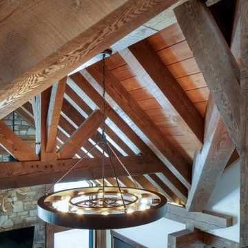 Steamboat Springs Timber Frame Ceiling
