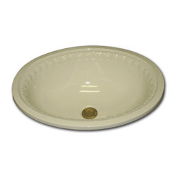 BE Oval with Romanesque on Chamfer - Bathroom Sinks