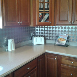 Fasade Miniquattro backsplash in kitchen - Home Decor