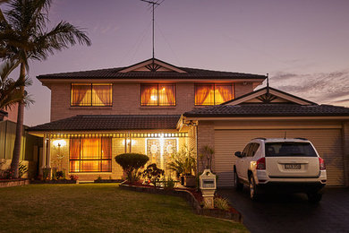 This is an example of a modern exterior in Melbourne.