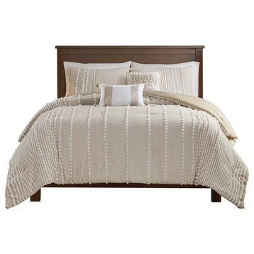 Harbor House Anslee Tufted Chenille 3-Piece Comforter Set, Full/Queen