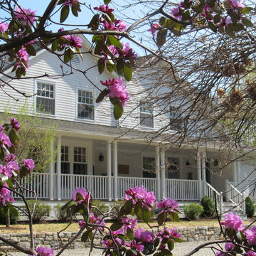 Wilton New England Farmhouse Restored/Expanded