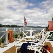 Lakehouse deck