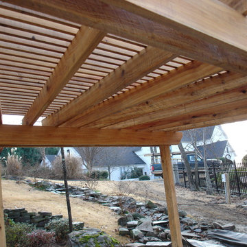 Flared Pergola