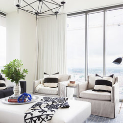 Modern Ripple Fold Drapery - Curtains