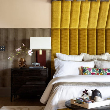 Walls Studio standout custom bed at Mansion in May 2023