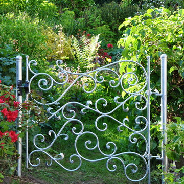 Safety Art Railings and Garden Gate