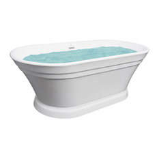 50 Most Por Freestanding Bathtubs For 2018 Houzz Akdy Home Improvement 67 White Acrylic Freestanding Soaking Spa Bathroom Bathtub With Drain