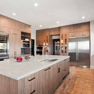 Castle Butte Drive - Textured Walnut Kitchen